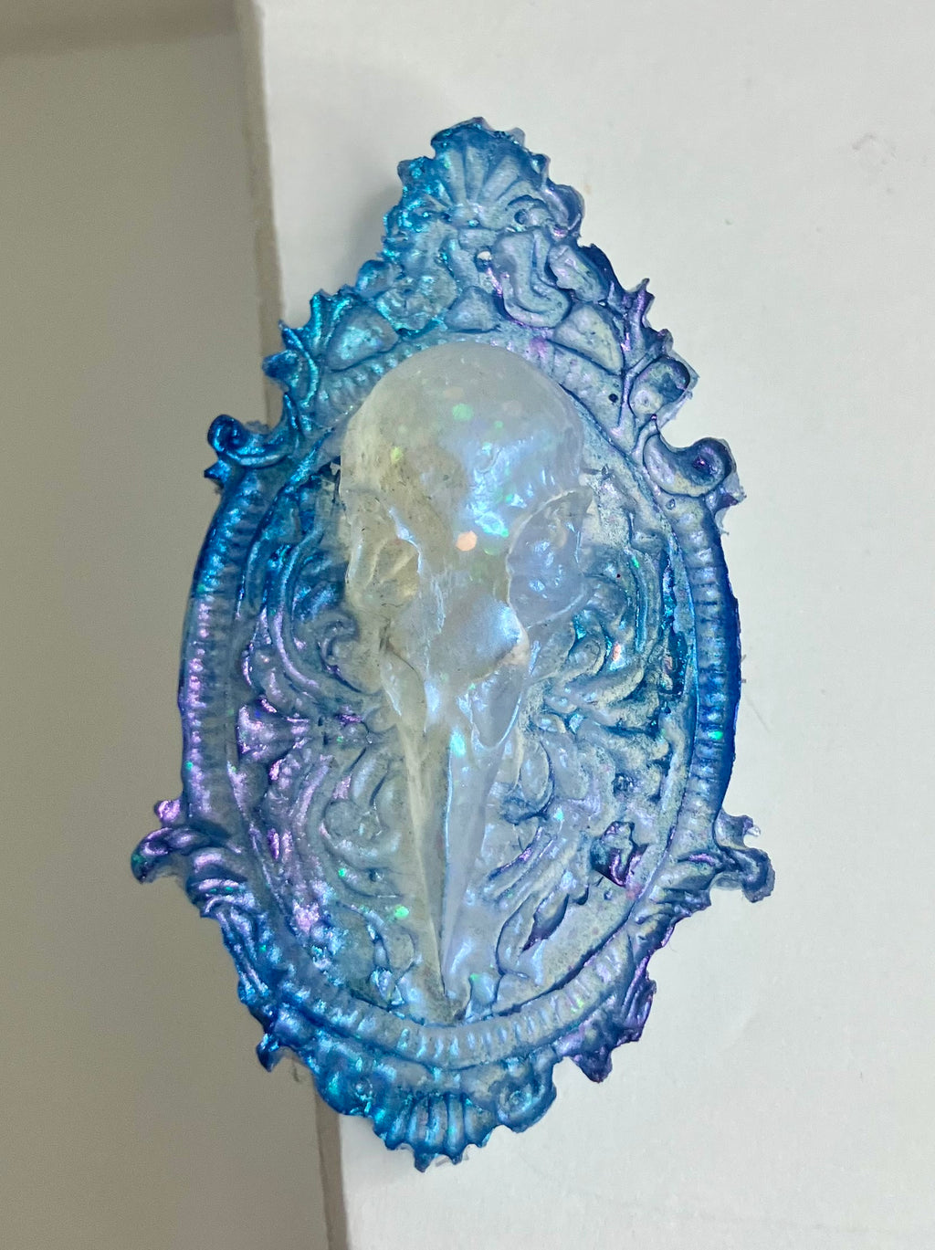 Resin pins and hair clips