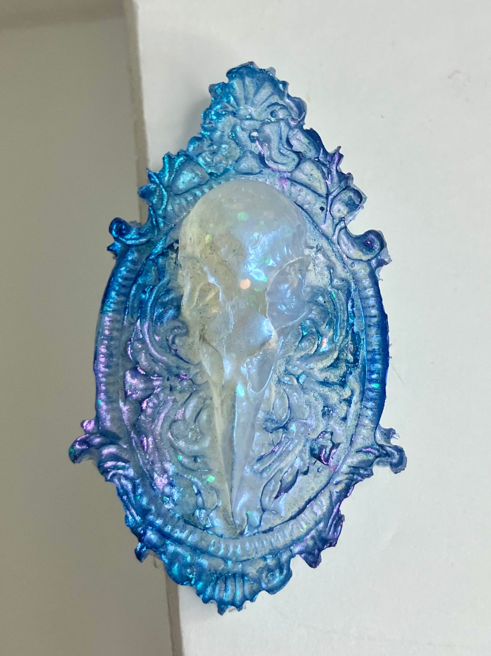 Resin pins and hair clips