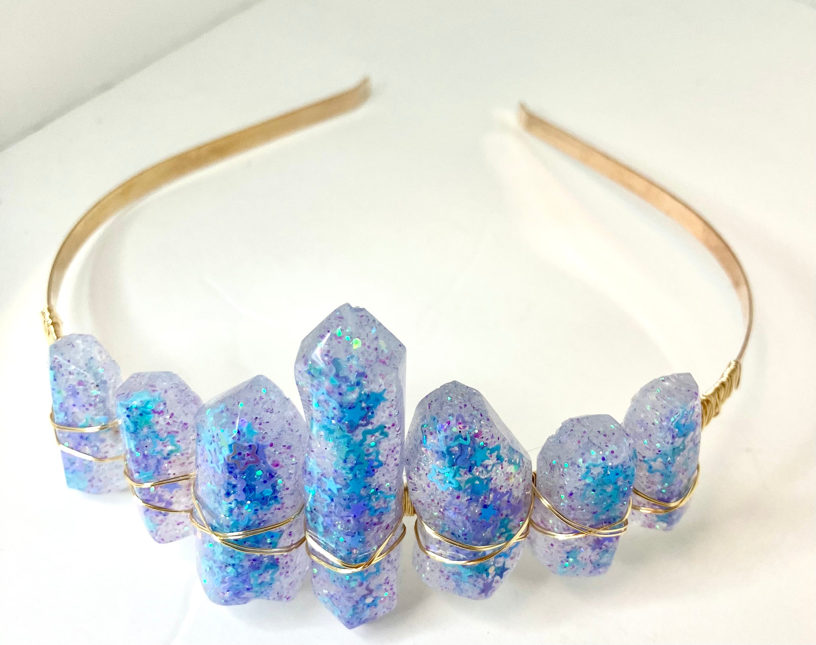 Resin Crystal Crowns