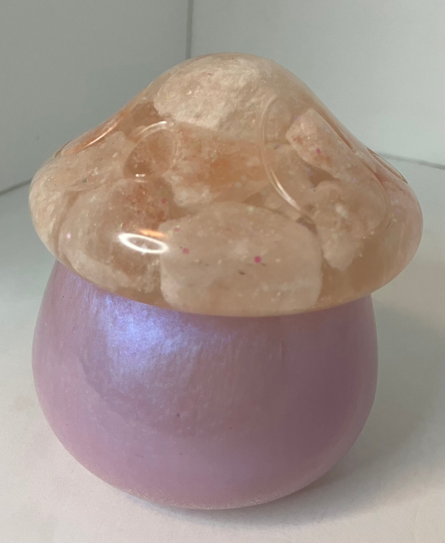 Resin Mushroom Trinket Box