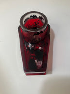 Coffin votive holder/incense burner