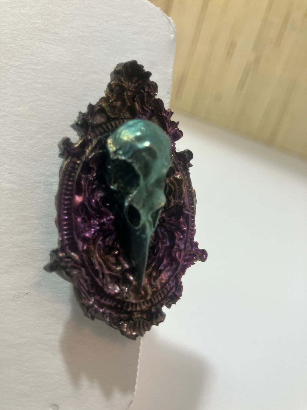 Resin pins and hair clips