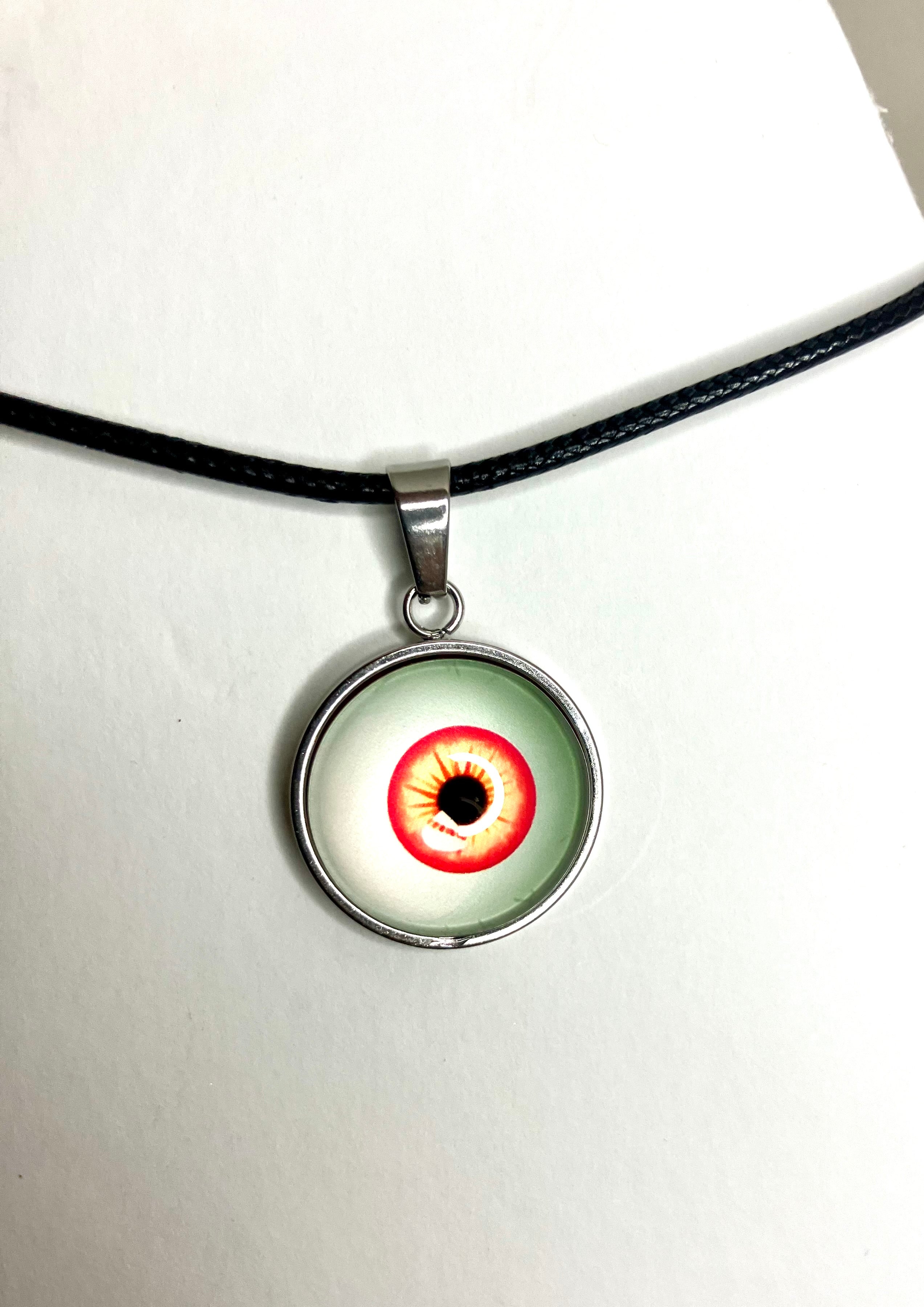 Eyeball necklaces