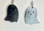 Resin ghost earrings
