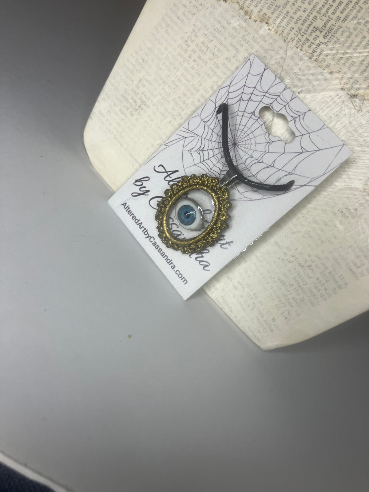 Coffin & Curiosity Resin Pendants