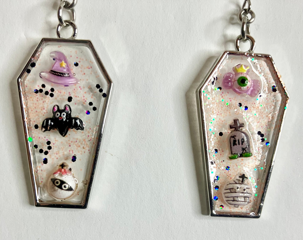 Coffin bezel jewelry