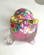 small cat loaf figurines