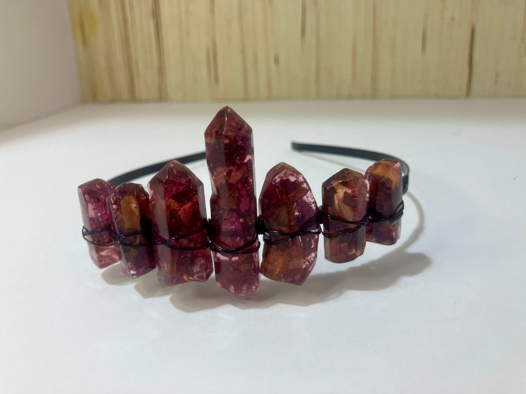 Resin Crystal Crowns