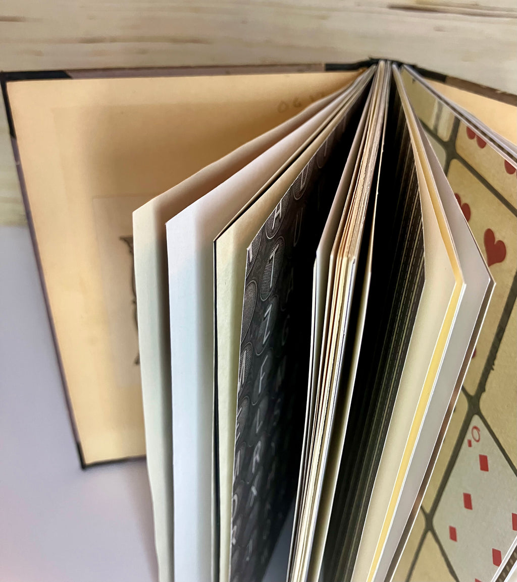 Upcycled vintage book junk journal