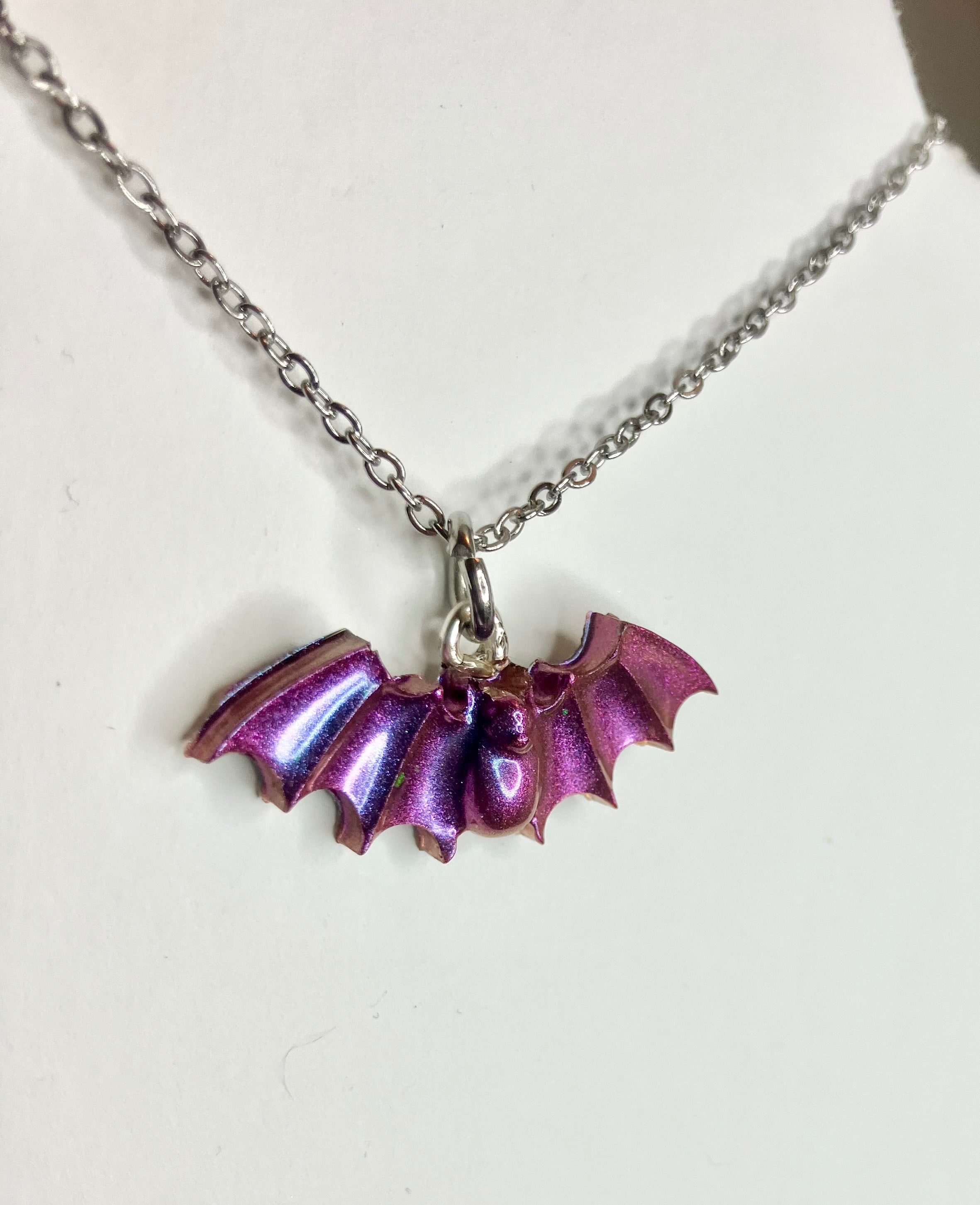 Bat necklaces