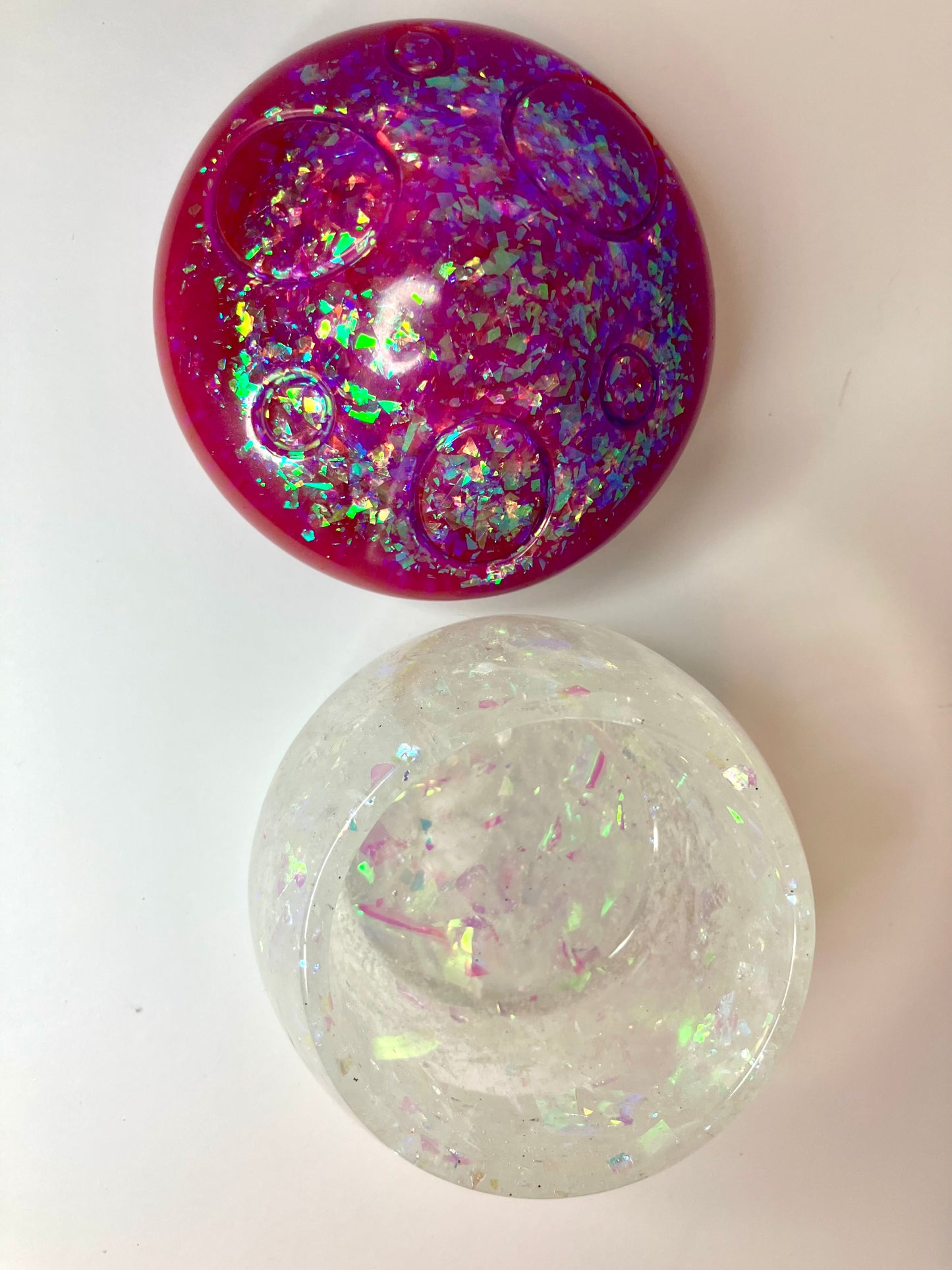 Resin Mushroom Trinket Box