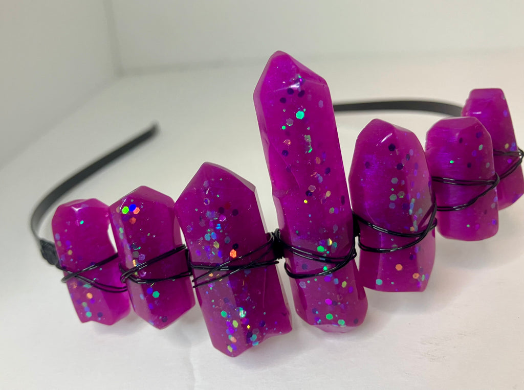 Resin Crystal Crowns