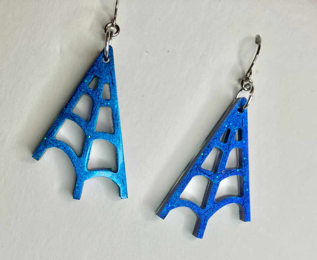 Miscellaneous spooky resin earrings
