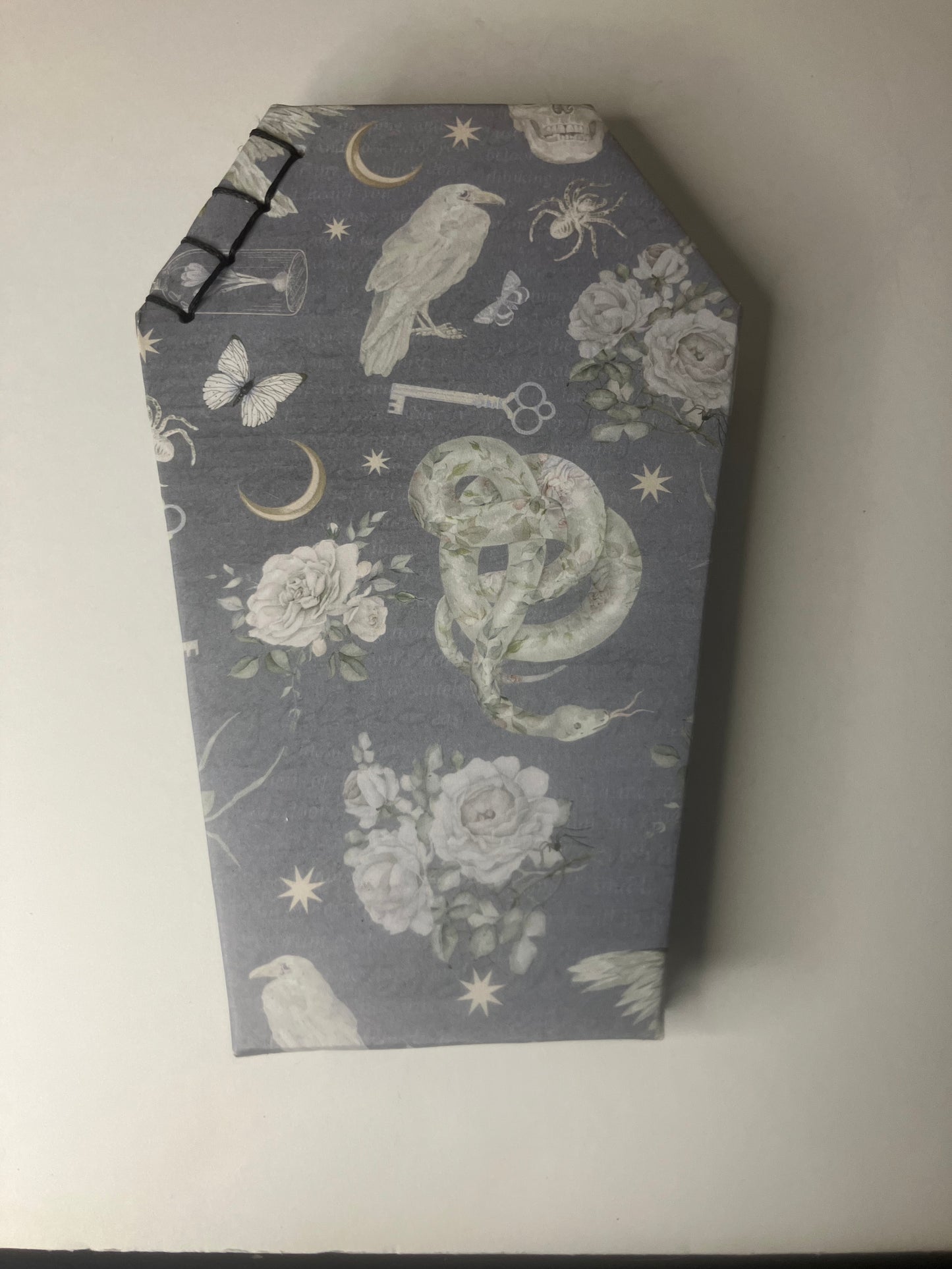 Coffin shaped junk journals