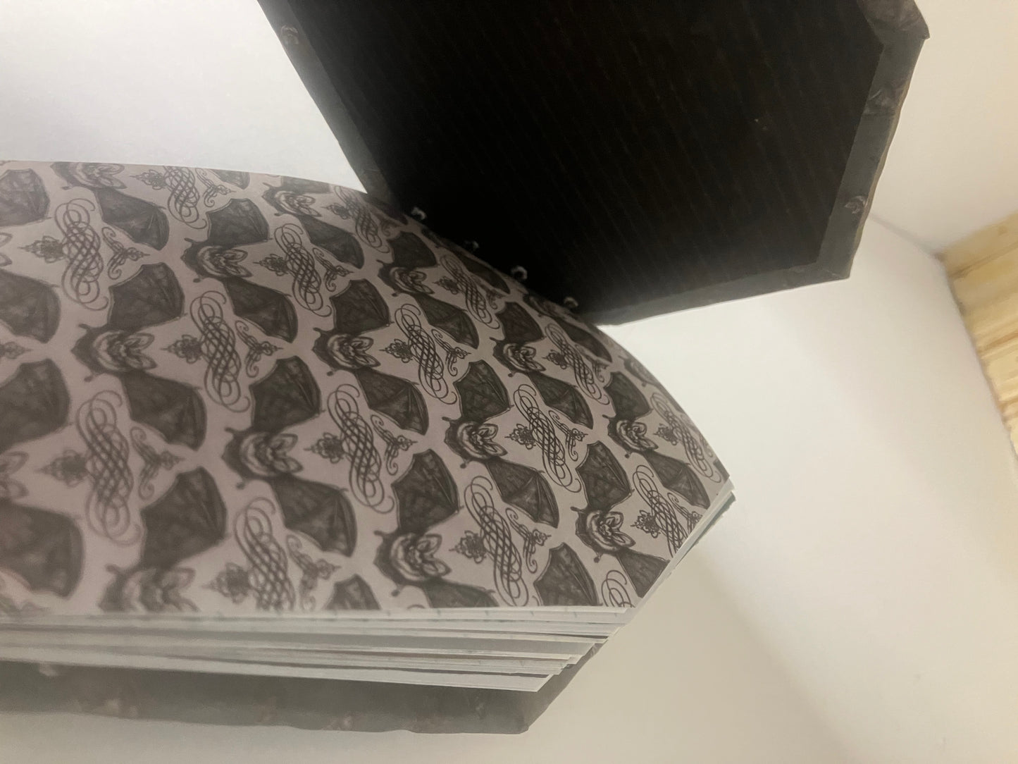 Coffin shaped junk journals
