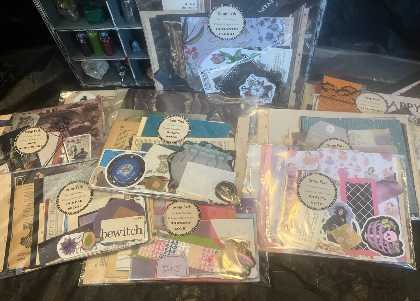 Scrap Packs: For Junk Journals, Scrapbooks, Collage, Etc.
