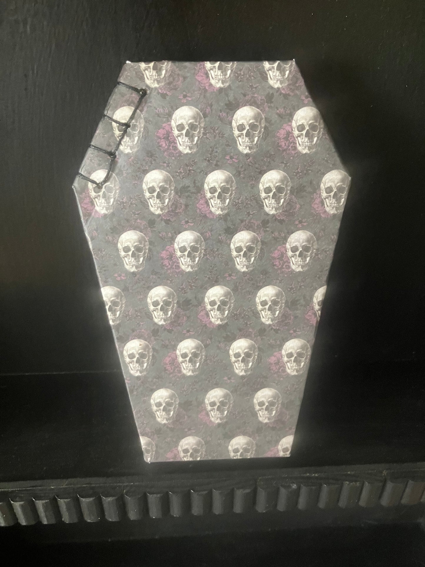 Coffin shaped junk journals