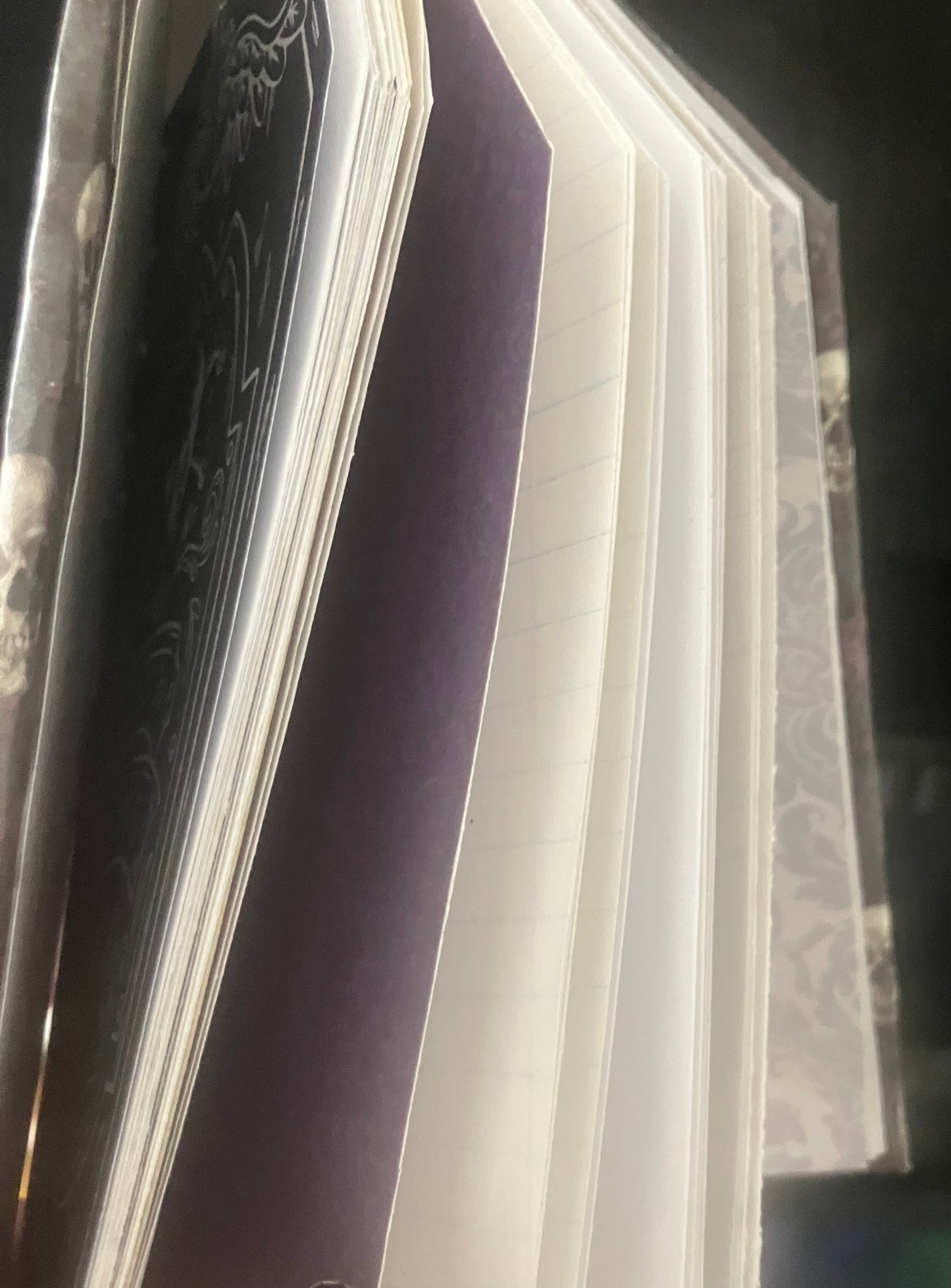 Coffin shaped junk journals