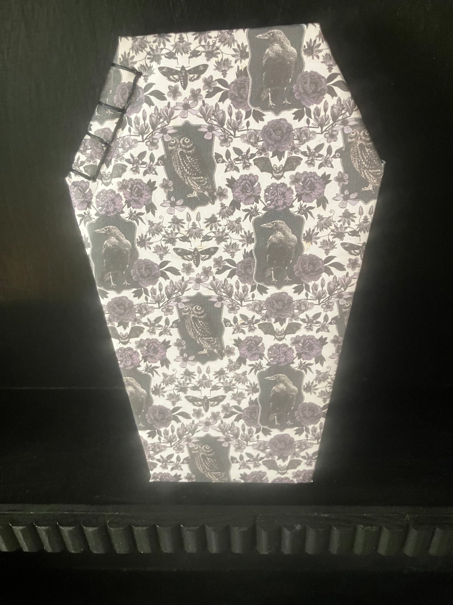 Coffin shaped junk journals