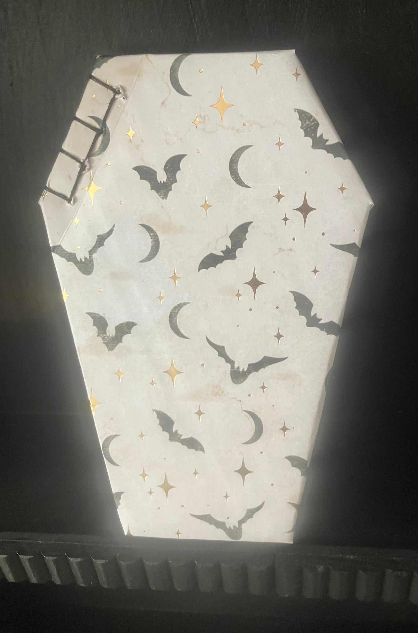 Coffin shaped junk journals