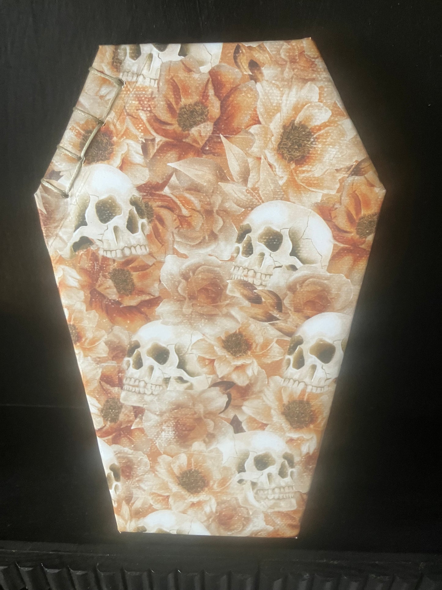 Coffin shaped junk journals